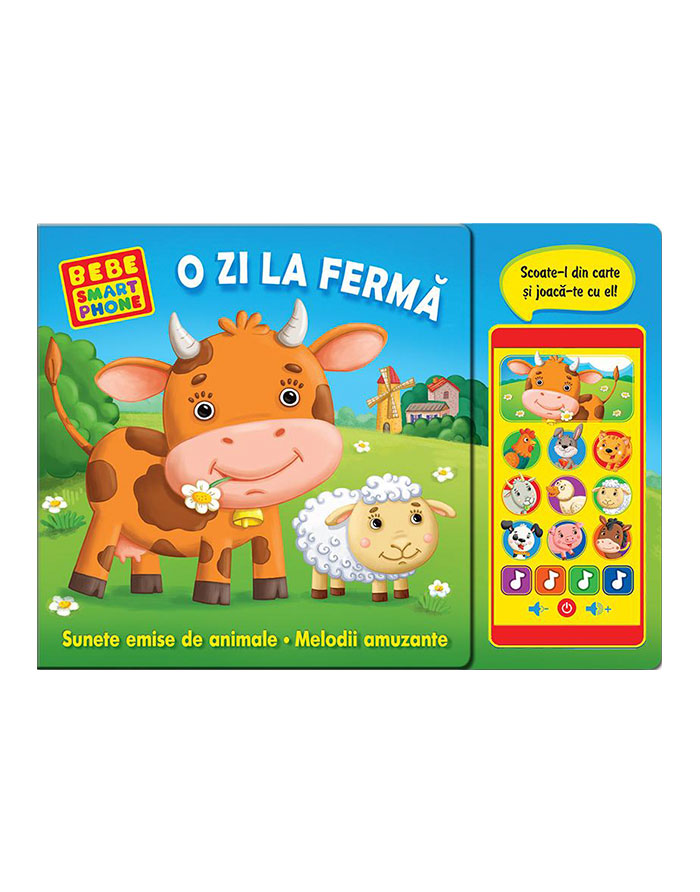 Bebe smartphone. O zi la ferma