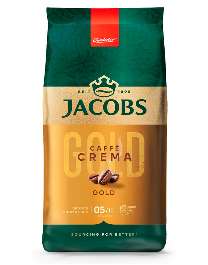 Cafea boabe Jacobs Crema Gold 1000gr