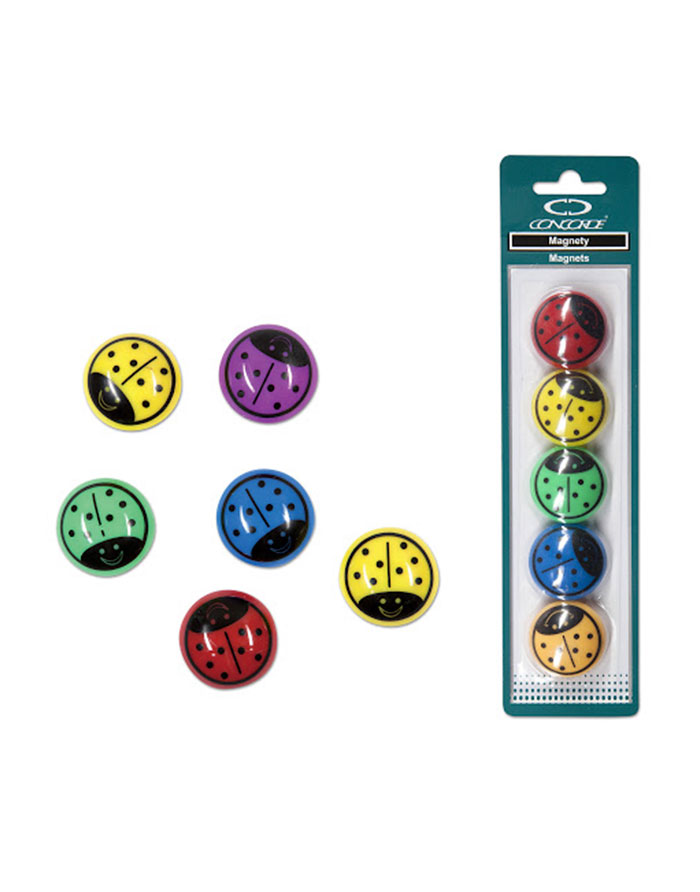 Magneti  CONCORDE  35mm  5buc  buburuze