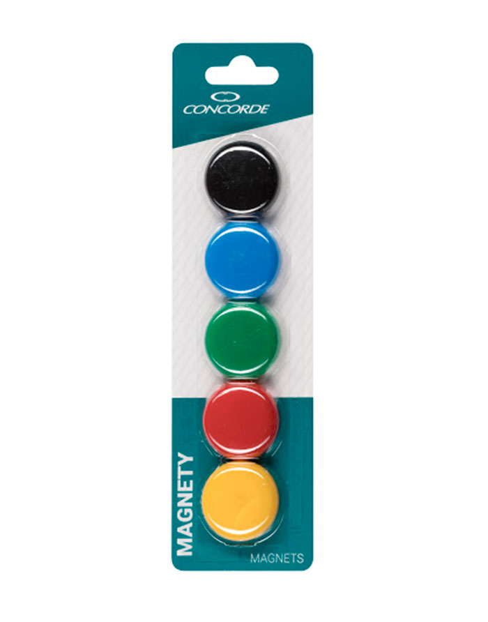 Magneti  CONCORDE  35mm  5buc  color