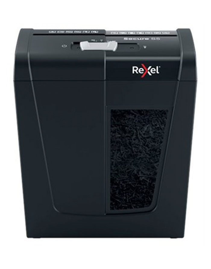 Distrugator REXEL Secure S5 P2  5 foi  10l Strip Cut