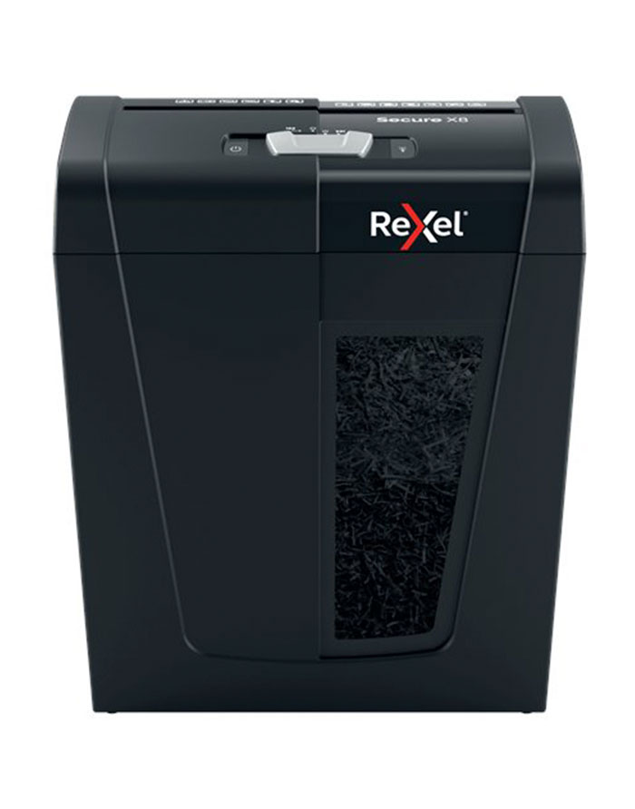 Distrugator REXEL Secure X8 P4  8 foi  14l Cross Cut