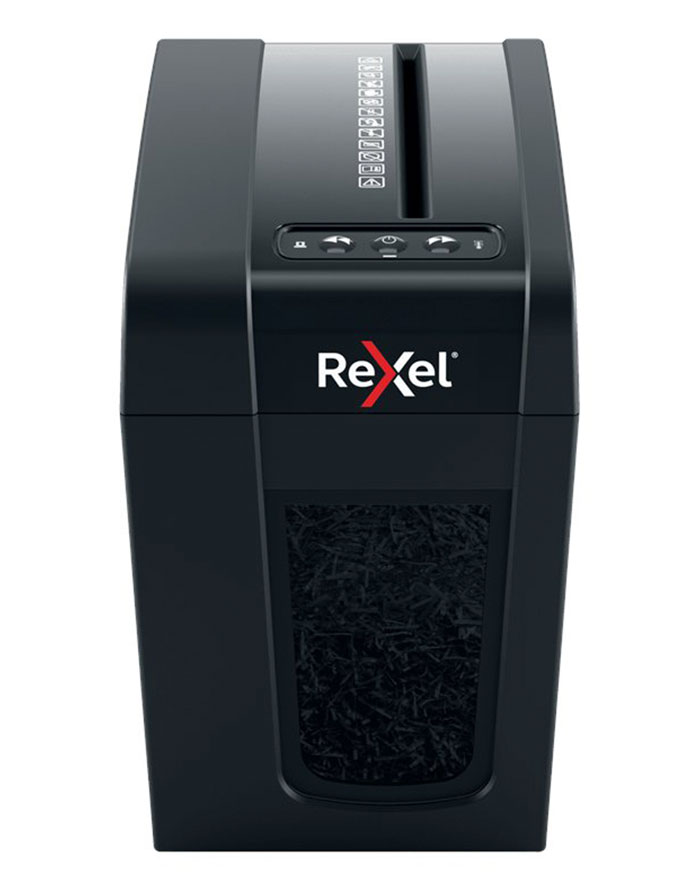 Distrugator REXEL Secure X6 Slim P4  6 foi 10l Cross Cut