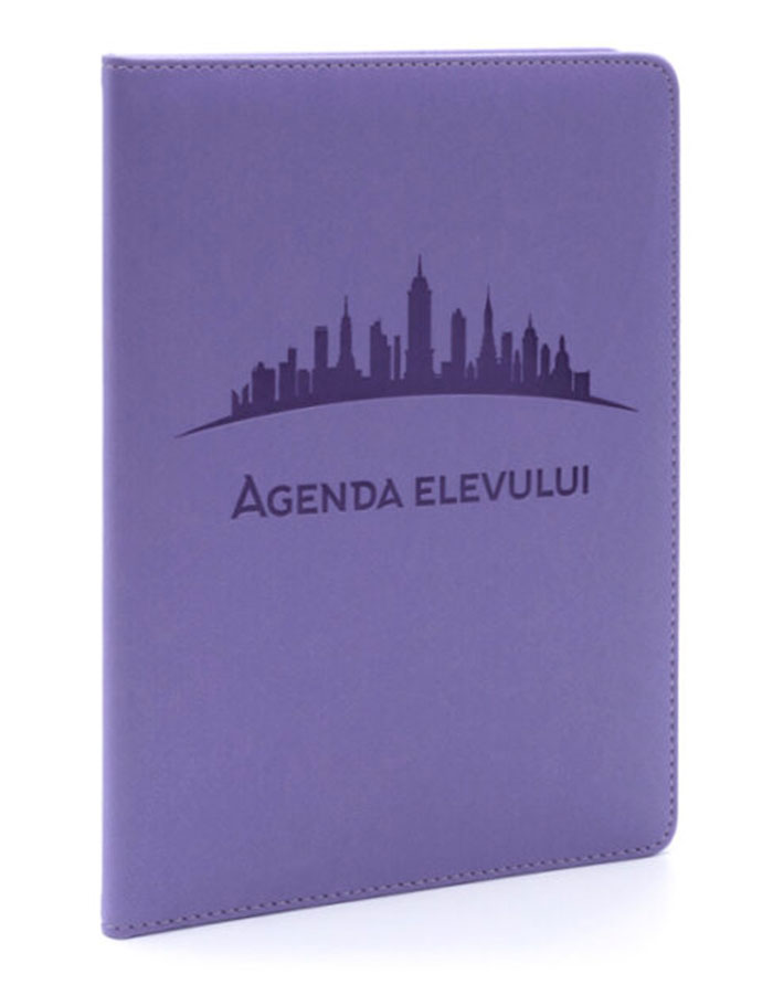 Agenda elevului IDEE mov