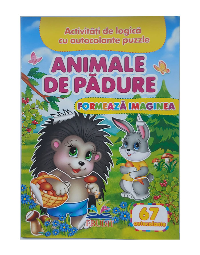 Carte formeaza imaginea Animale de padure