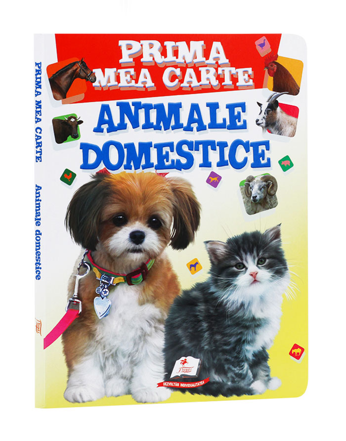 Prima mea carte carton Animale domestice