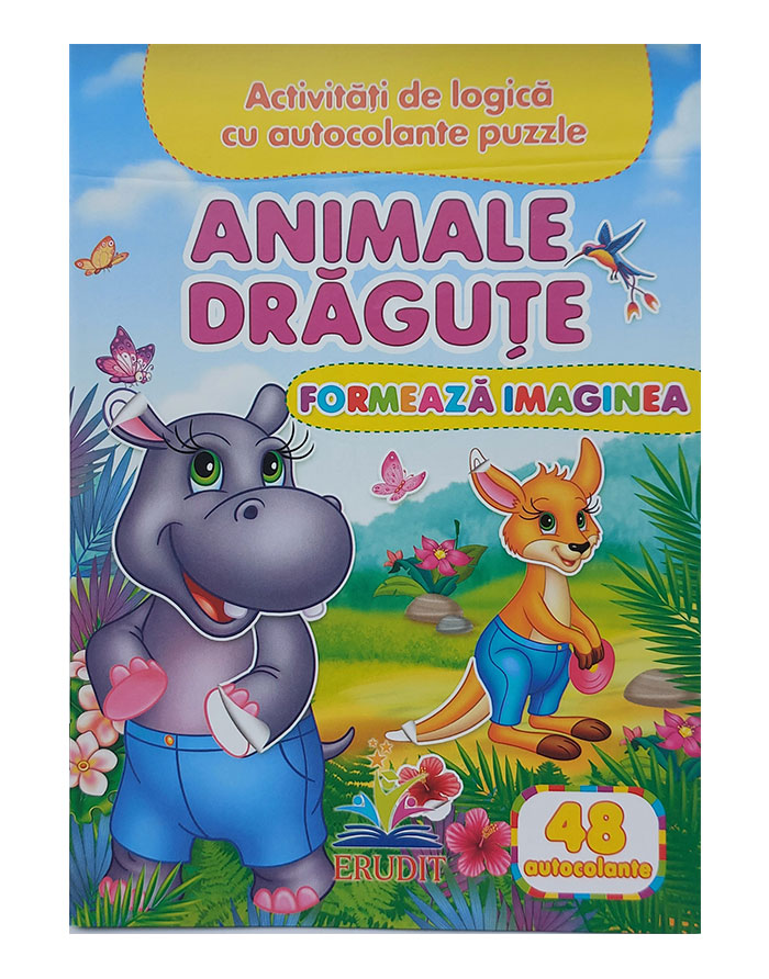 Carte formeaza imaginea Animale dragute