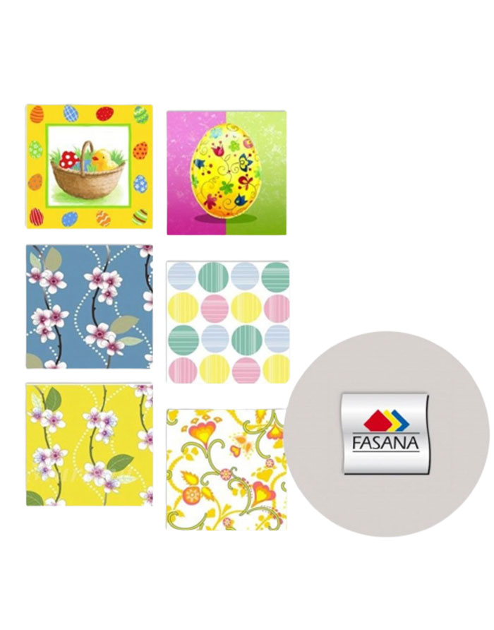 SERVETELE DE MASA FASANA 33*33 20 BUC. 3 PLIURI