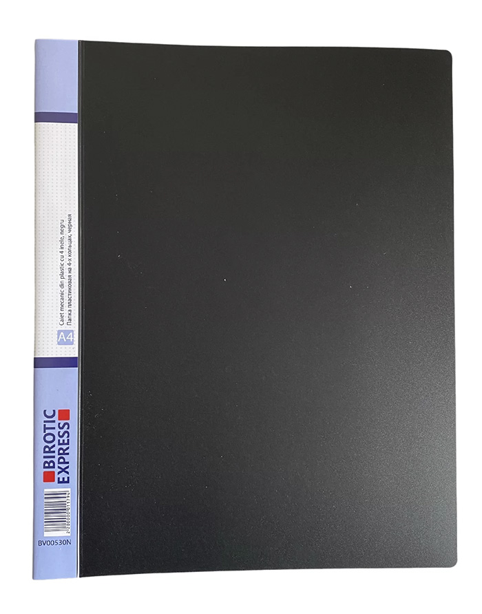 Mapa BIROTIC Express А4  4 inele  35 mm  negru