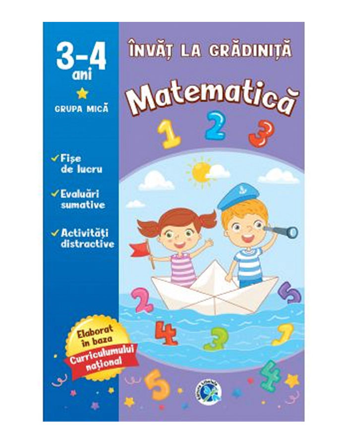 Invat la gradinita 3-4 ani.Matematica