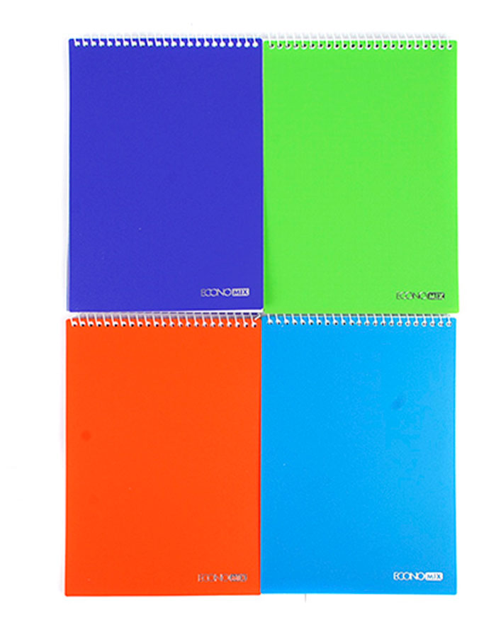 Caiet spirala A5 80file  (spirala sus)