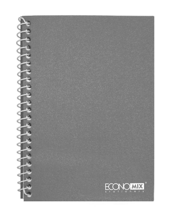 Caiet spirala A5 80file  coperta plastic