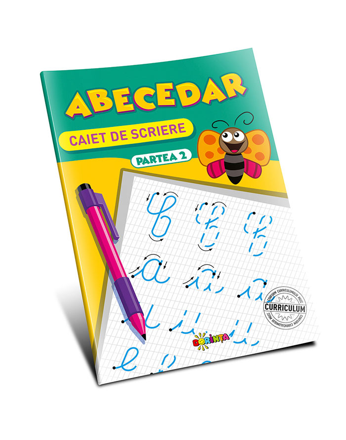 Abecedar: Caiet de scriere partea 2