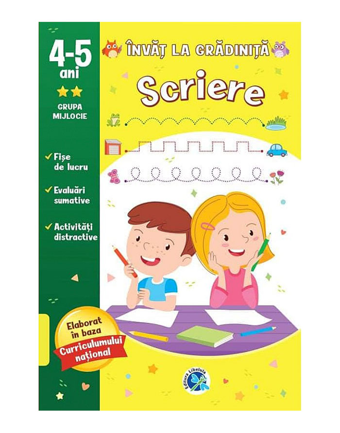 Invat la gradinita 4-5 ani.Scriere