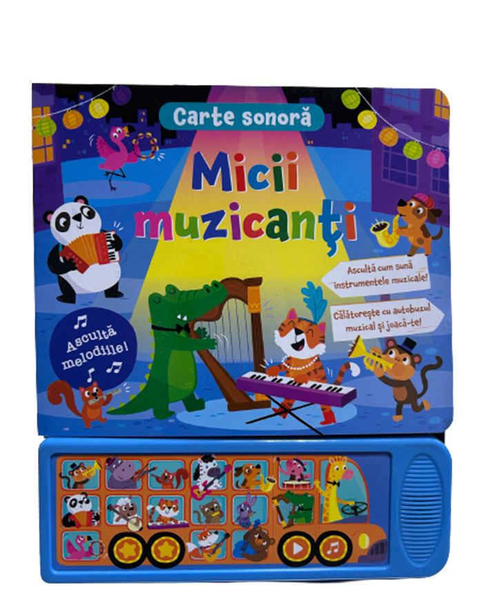 Carte sonara.Micii muzicanti