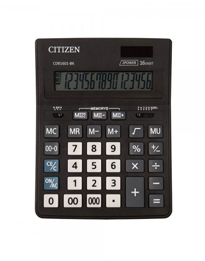 Calculator  Citizen CDB1601BK Mare