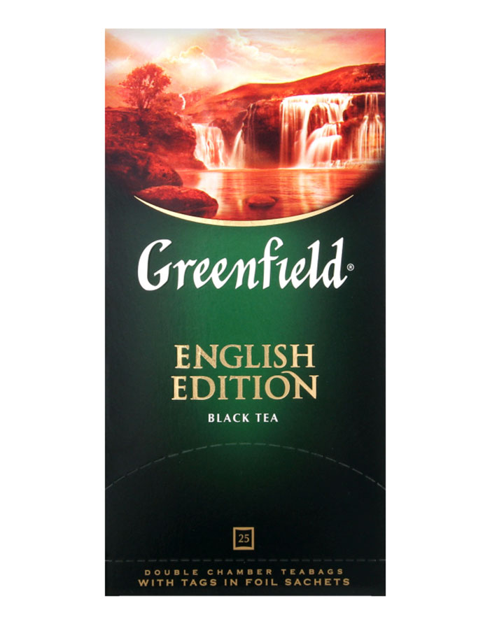 Ceai Greenfield English Edition  negru 25 pl.