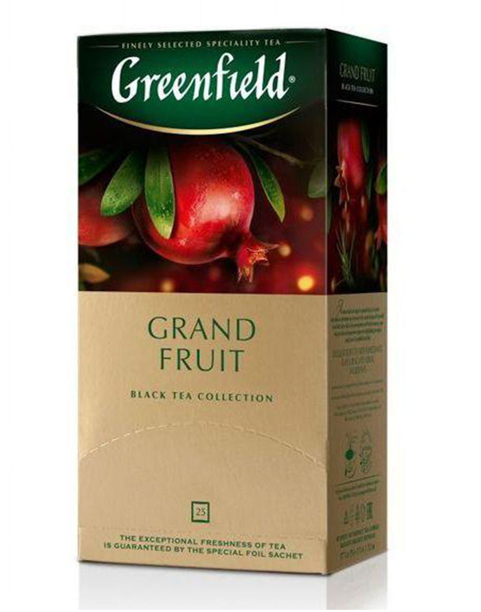 Ceai Greenfield Grand Fruit negru 25 pl.