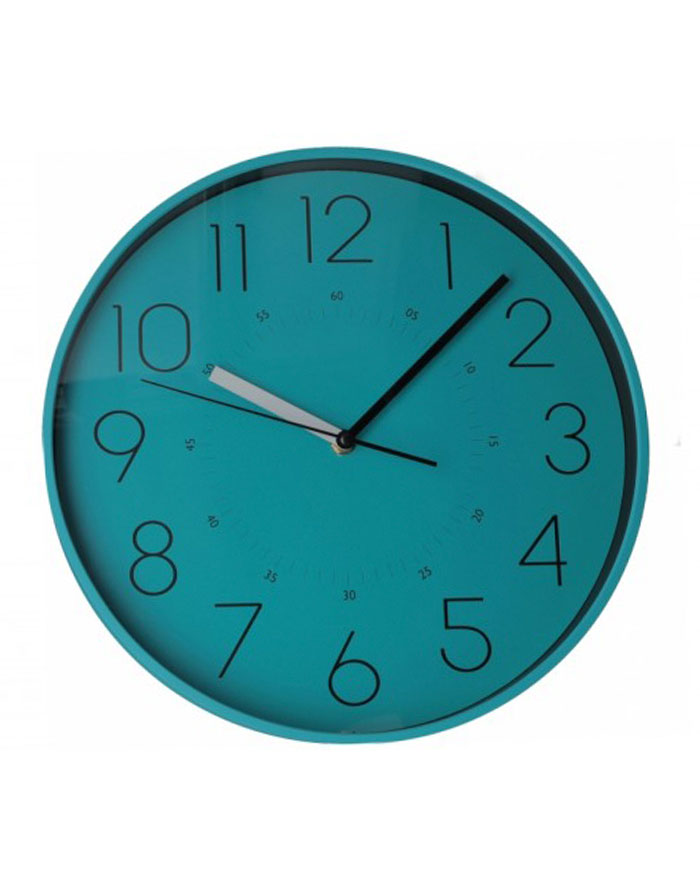 Ceas perete rotund 07-223.1  30cm  verde