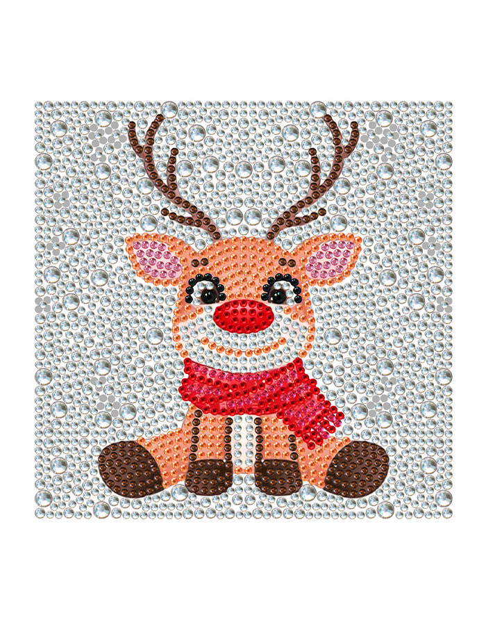 Mozaic cu diamante  Cerb 20x38