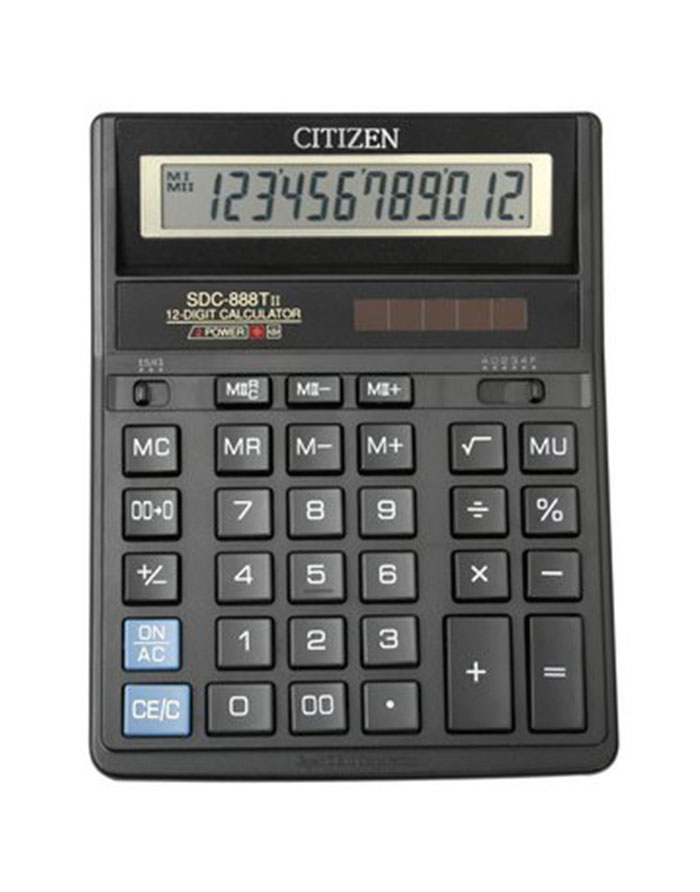 Calculator Citizen SDC888TII negru Mare
