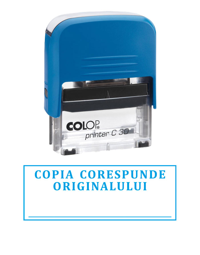 Stampila Copia Corespunde Originalului loc semnatura
