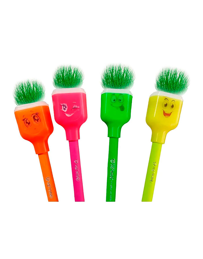 Creion simplu ecologic cu Iarba naturala