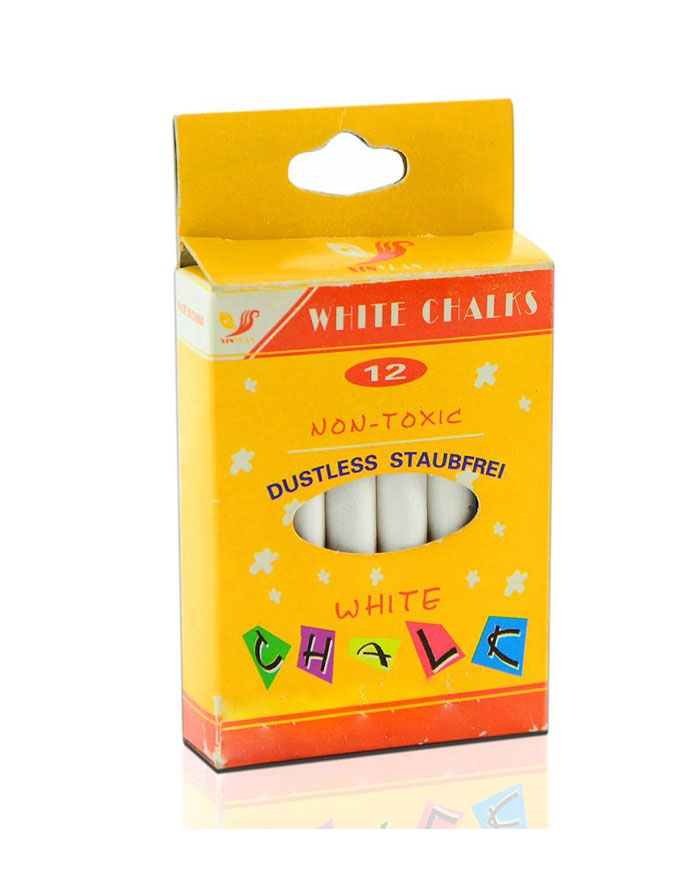 Creta alba  set 12 buc.