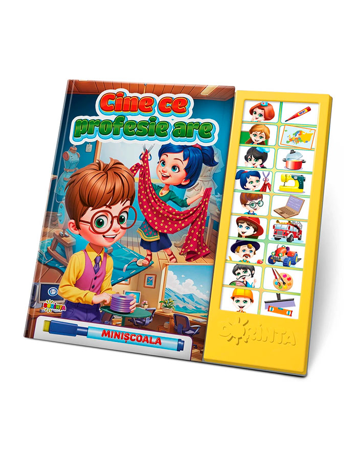 Carte cu sunete. Cine ce profesie are