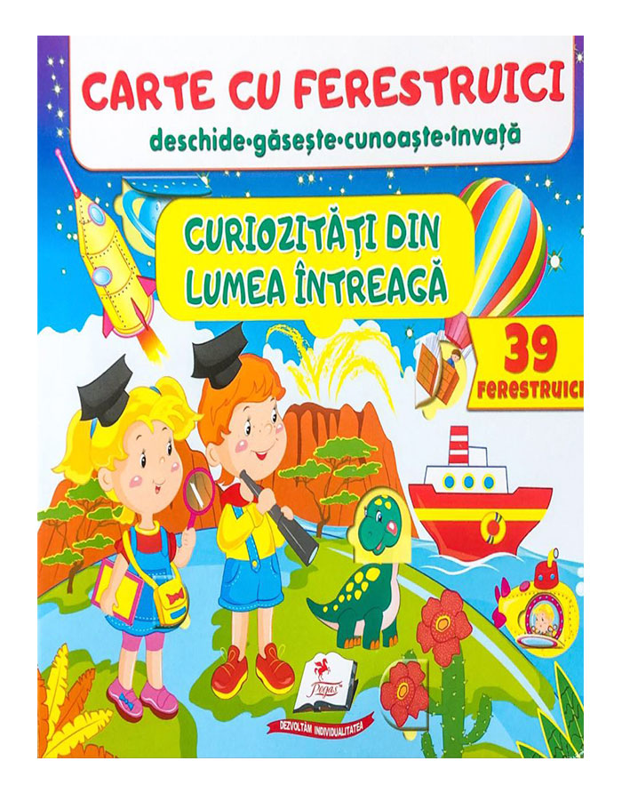 Carte cu ferestruici Curiozitati din Lumea Intreaga