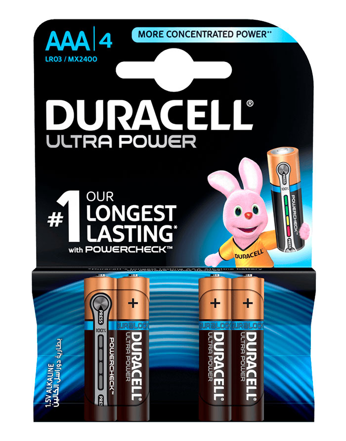 Baterii  Duracell AAA  Ultra Power