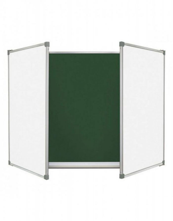Tabla Creta+Whiteboard UB Elegant 120x400cm (5 suprafete)