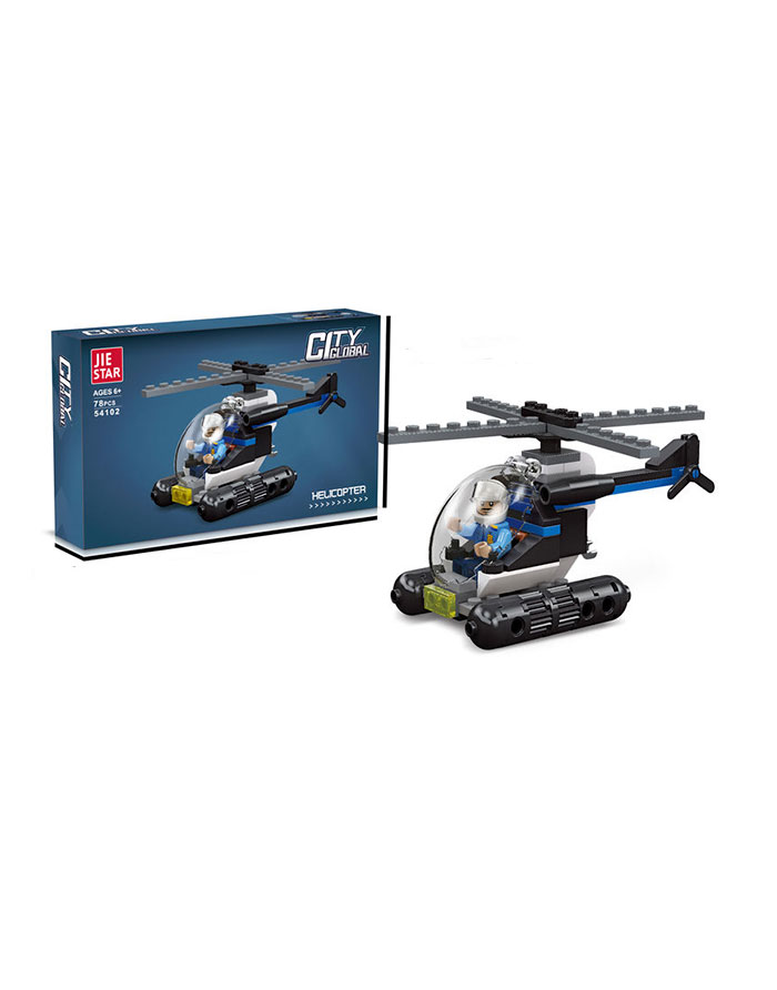 Joc Constructor Helicopter 78 pcs