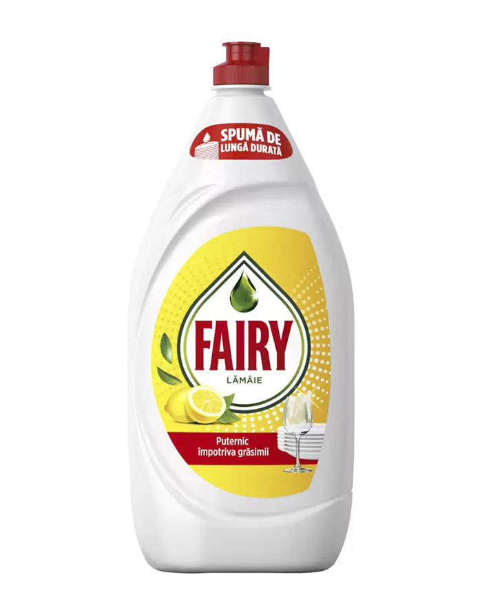 Soluție pentru veselă Fairy 1.35L Lemon