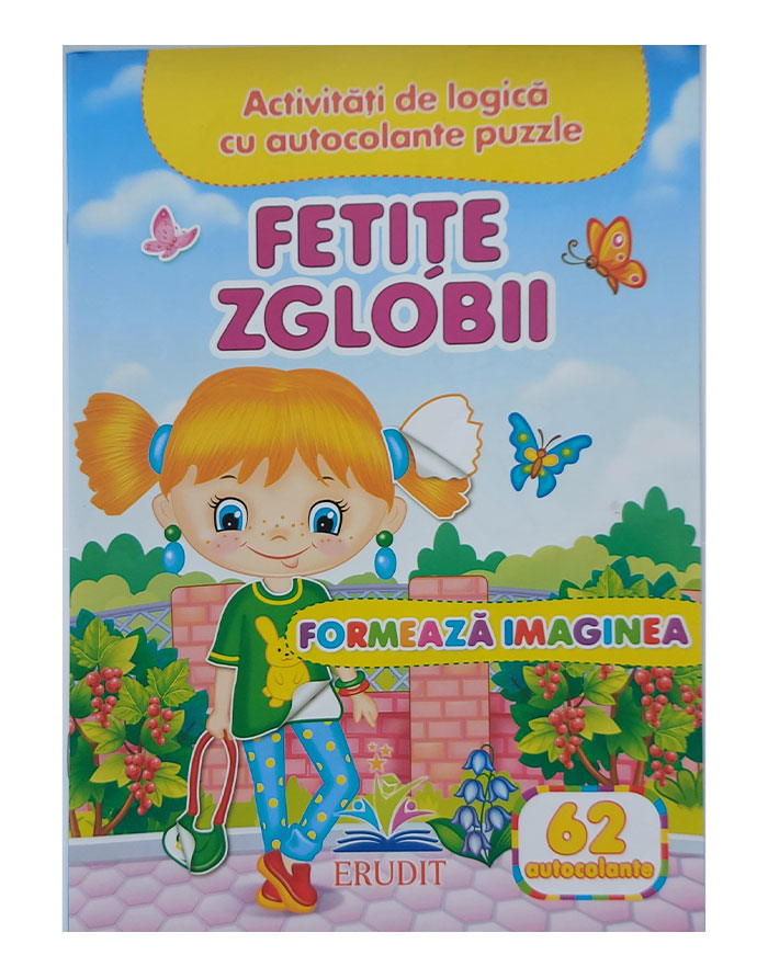 Carte formeaza imaginea Fetite zglobii