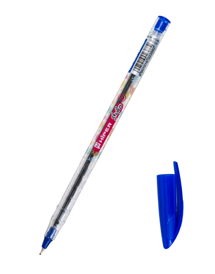 Pix ulei Hiper Stylo 0.6mm transparent albastru