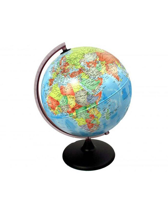 Glob cu harta politică a lumii  d=25cm  CORALLO RO