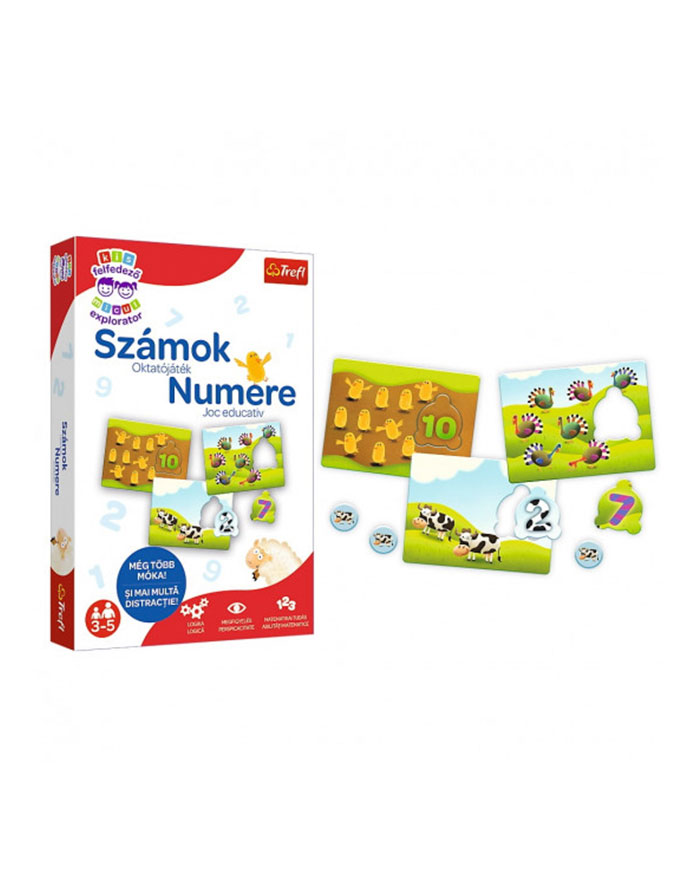 Joc de masa Trefl  Invata Numerele