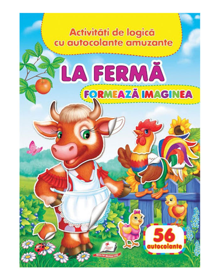 Carte   Formeaza Imaginea   ANIMALE AMUZANTE