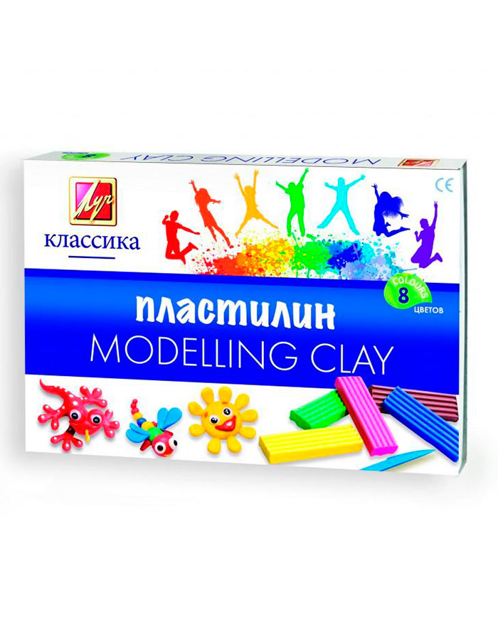 Plastilina de modelat  CLASSICA  8cul Луч