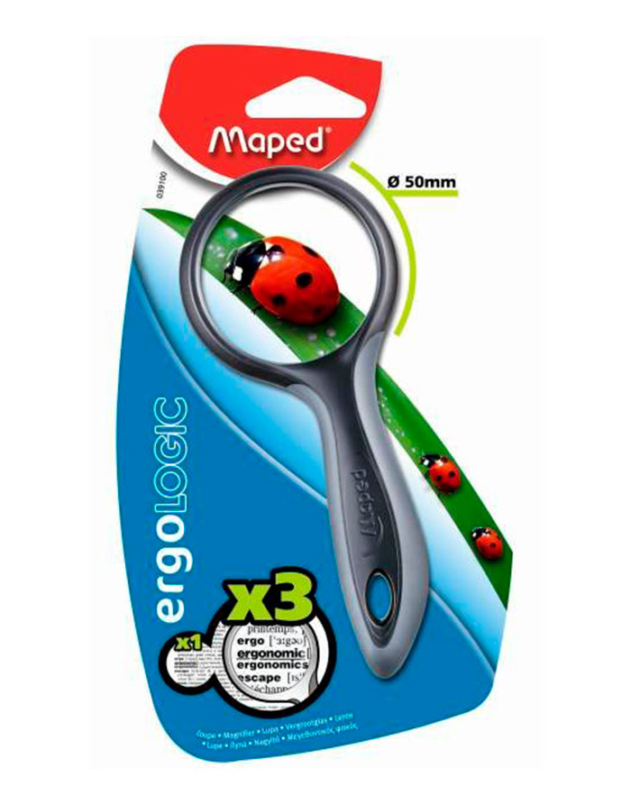 Lupa  MAPED  50mm/3x blister