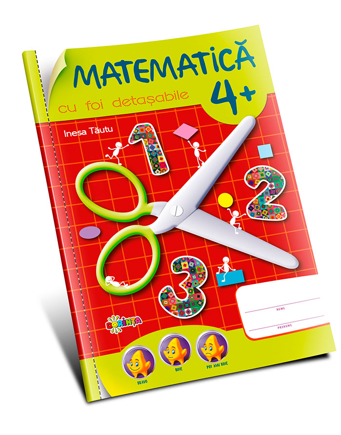 Matematică 4+ (cu foi detașabile)