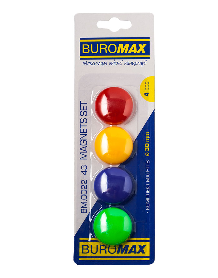 Magneti  BUROMAX  30mm  4buc