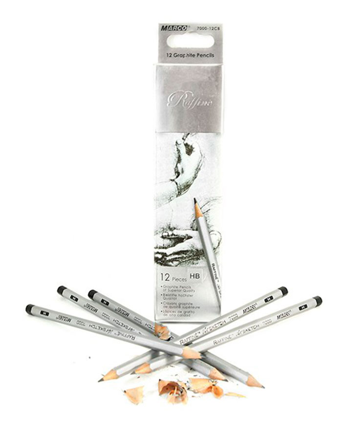 Creion grafit B  MARCO Raffine