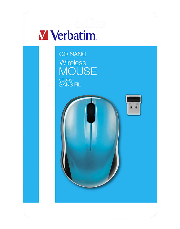 Mouse  Go Nano Wireless  albastru 49044