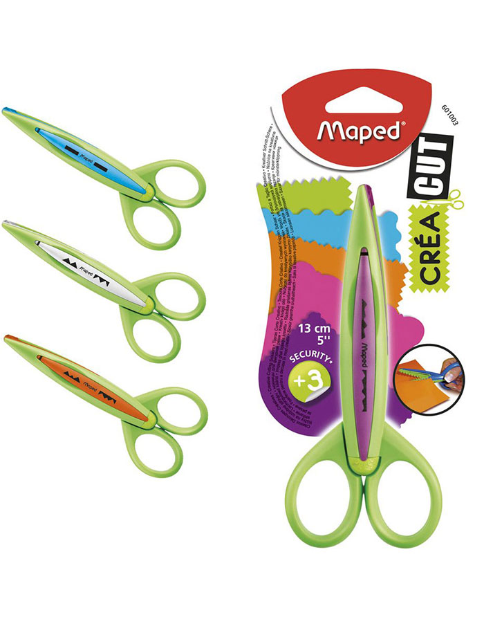 Foarfeca cu figuri  MAPED  blister