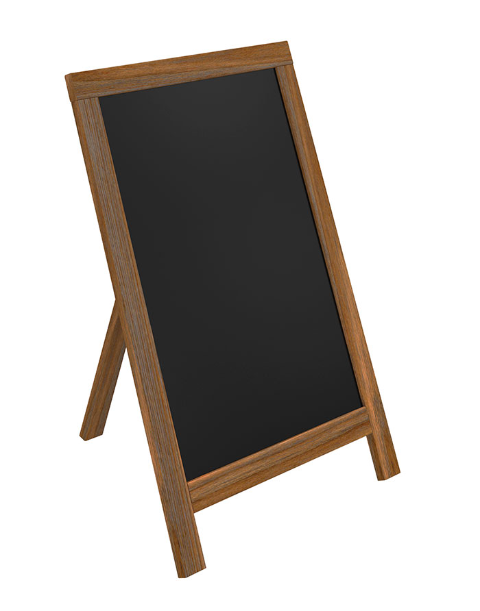 Tabla creta non-magnetica 60X85cm rama lemn