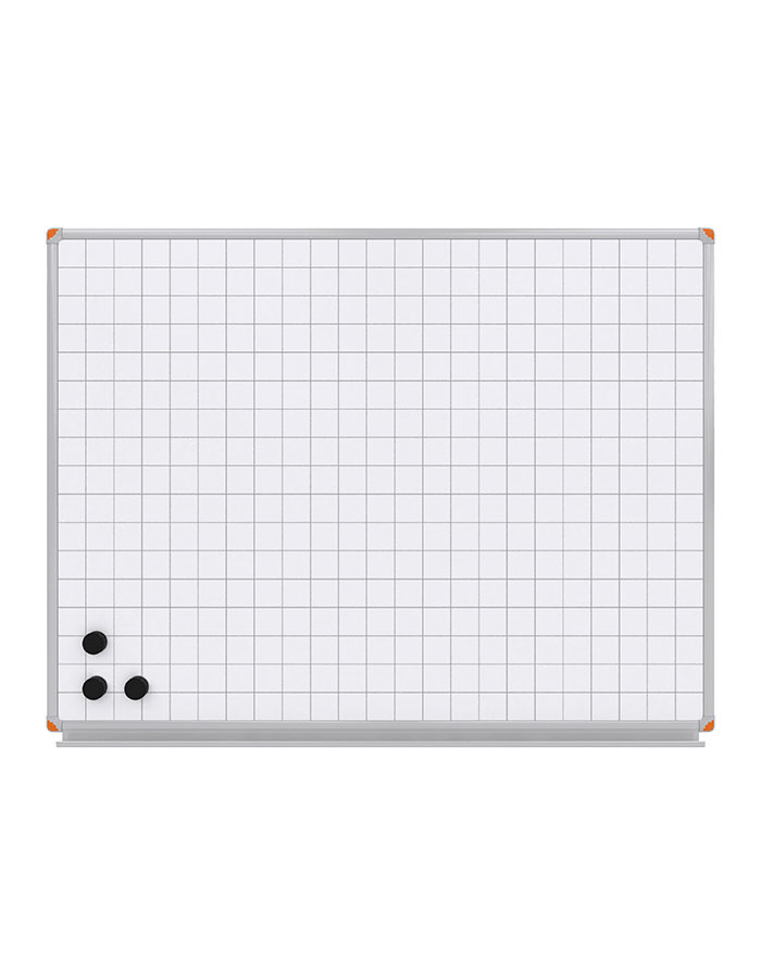 Tabla Whiteboard  90x120cm  PANDA  patratele  magnetica