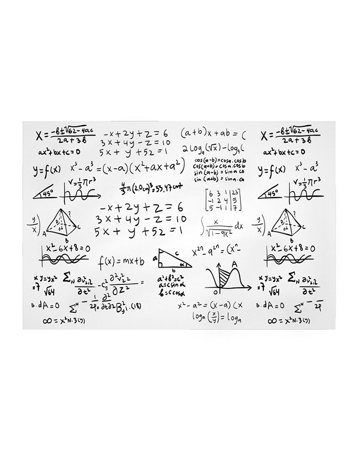 Tabla folie adeziva în rolă albă A1 (841 mm X 594 mm) 0 12 mm