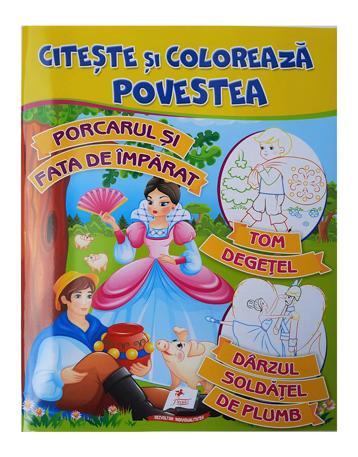 Citeste si coloreaza Dirzul soldatel din plumb